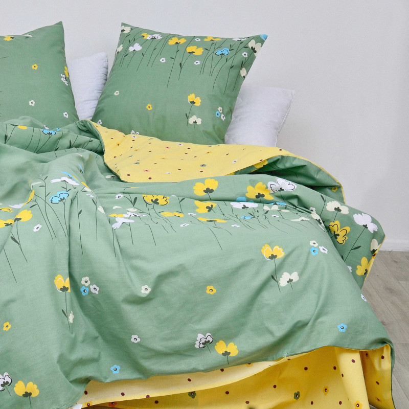 Комплект постільної білизни Viluta Євро Ранфорс 21142