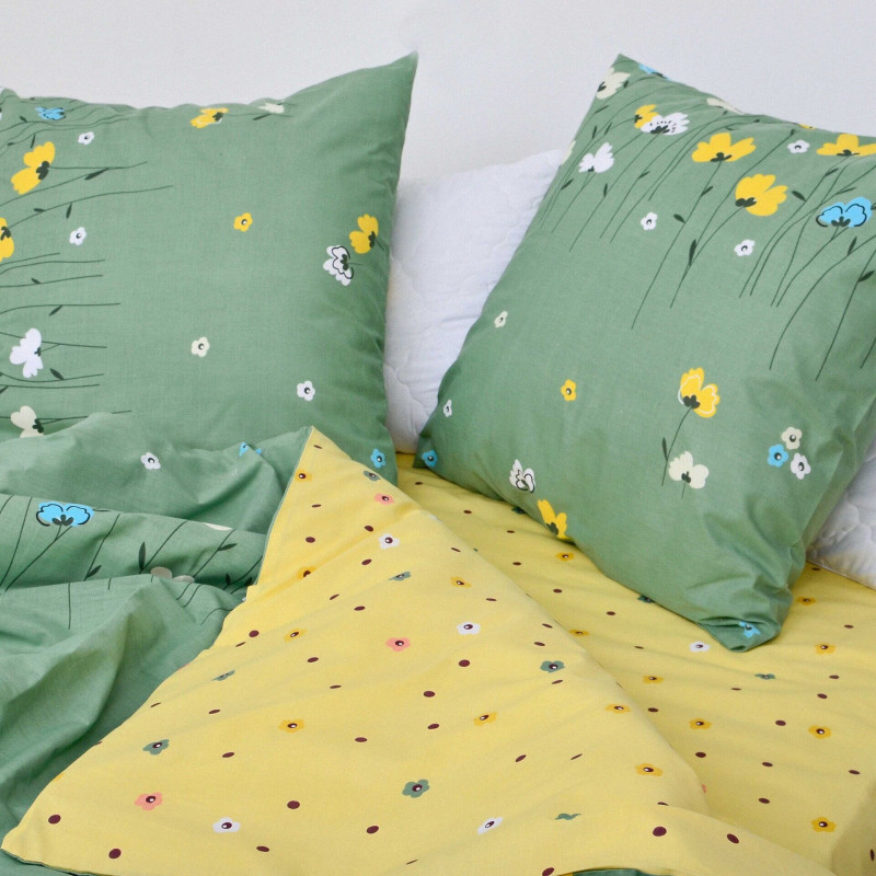 Комплект постільної білизни Viluta Євро Ранфорс 21142