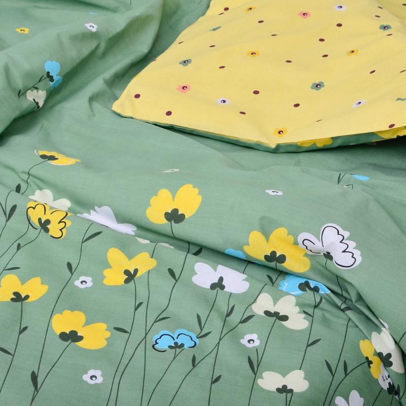 Комплект постільної білизни Viluta Євро Ранфорс 21142