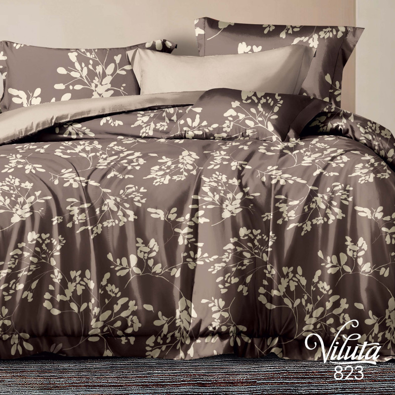 Комплект постільної білизни Viluta Двоспальний Сатин Twill 823