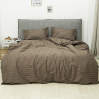 Комплект постільної білизни Tiare Сімейний Сатин Stripe 77