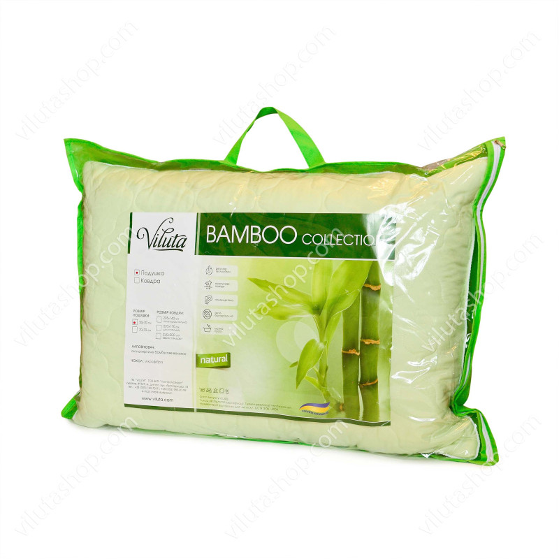 Подушка силіконова Вилюта Bamboo 50х70