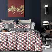 Комплект постільної білизни Viluta Євро Сатин Єгипетська бавовна 31