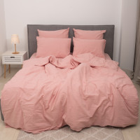 Комплект постільної білизни Viluta Євро Варена бавовна Wash 66