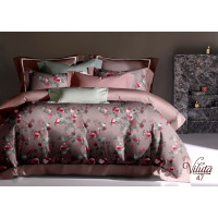 Комплект постільної білизни Viluta Євро Сатин Єгипетська бавовна 47