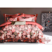 Комплект постільної білизни Viluta Євро Сатин Єгипетська бавовна 51