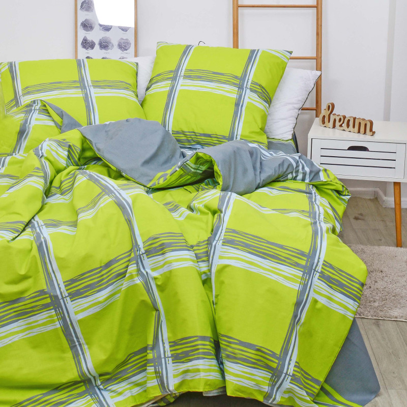 Комплект постільної білизни Viluta Полуторний Ранфорс 19021