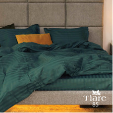 Комплект постільної білизни Tiare Євро Сатин Stripe 85