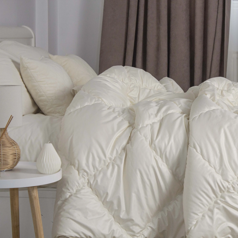 Ковдра Cloud Touch Wool молочна, 150x210