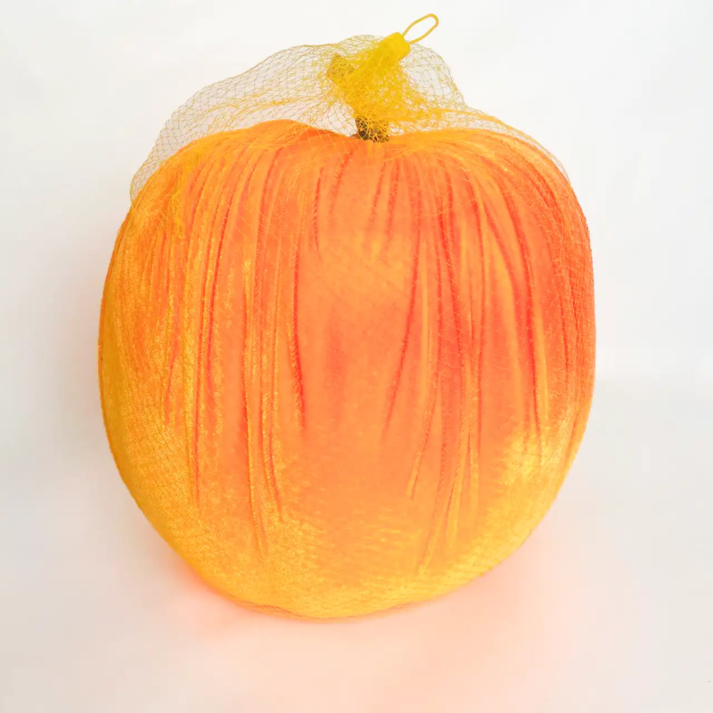 Декоративна фігурка “Autumn Spirit”, 31 см, помаранчева, текстиль