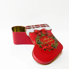 Подарункова коробка “Christmas Sock”, металева