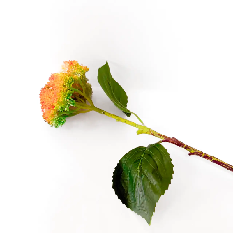 Штучна квітка «Autumn Light», 60 см, жовтогаряча