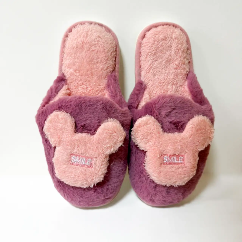 Жіночі капці Smile Home, розмір 36–41, темно-рожеві