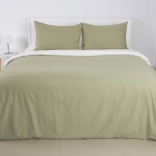 Комплект постільної білизни Melluna Touch Olive, полуторна