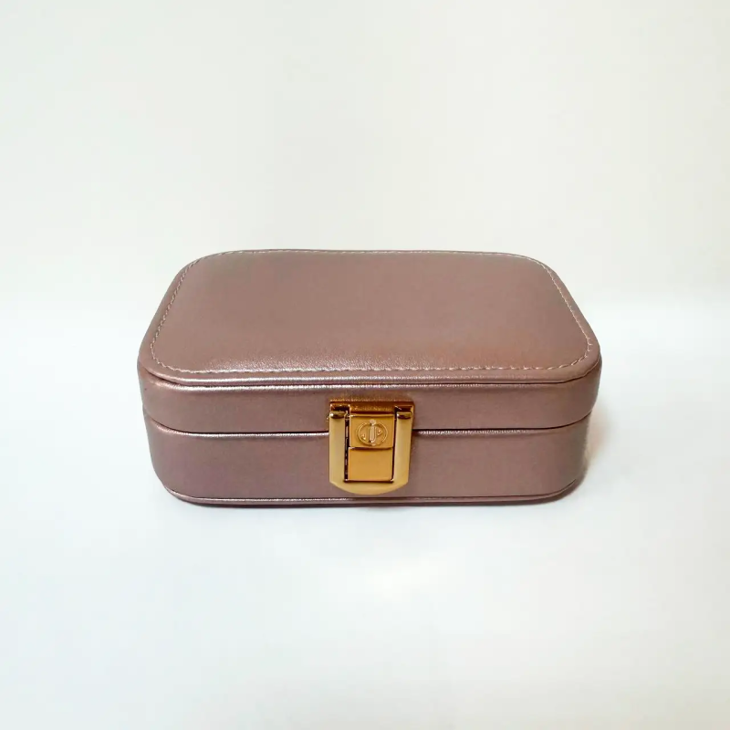 Скринька для прикрас “Soft Shine” 12×7.5×4 см, рожевий, Декор