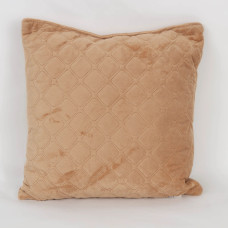 Подушка декоративна "VELOUR" Кавова, 45x45