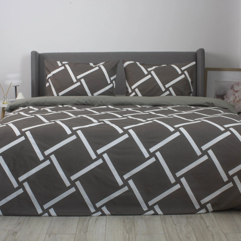 Комплект постільної білизни ТЕП "Happy Sleep" Khaki Angles, двоспальна