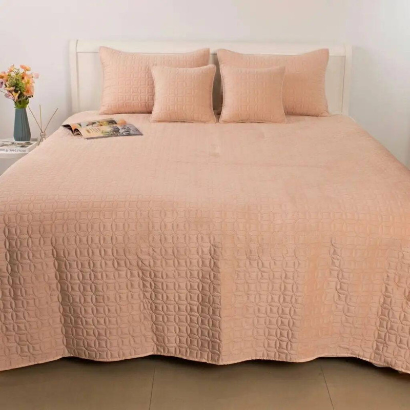 Покривало ТЕП VELOUR Пудра/Мозаїка, 240x260