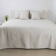 Покривало ТЕП "VELOUR" Світло-сірий/Мозаїка, 150x210