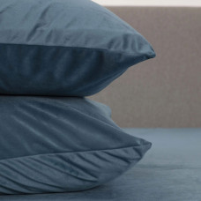 Наволочка декоративна ТЕП "VELOUR" 50x70 з замком, розкроєні Синій, 50x70