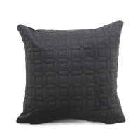 Наволочка декоративна ТЕП "VELOUR" 45*45 см з замком Чорний/Мозаїка, 45x45