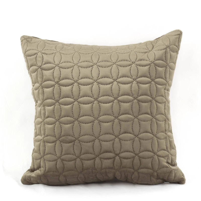 Наволочка декоративна ТЕП VELOUR 45x45 см Хакі/Мозаїка