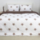 Комплект постільної білизни ТЕП Happy Sleep Chocolate Stars з ранфорсу