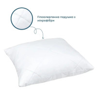 Подушка гіпоалергенна з мікрофібри 50x50 ТЕП