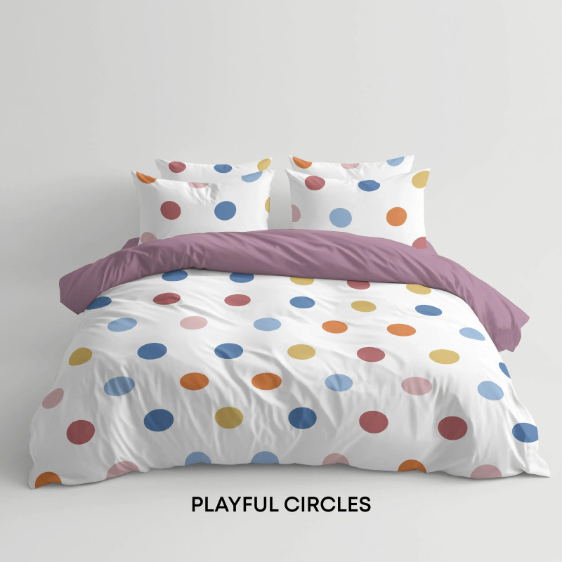 ТЕП Playful Circles Euro Bed Linen Set