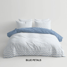 Комплект постільної білизни ТЕП Blue Petals, двоспальний