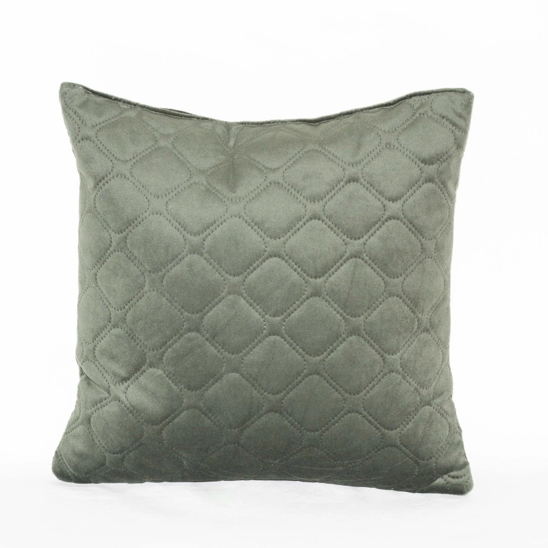 Декоративна велюрова подушка VELOUR Dark Green, 40×40 см