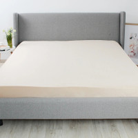 Простирадло ТЕП "VELOUR" з резинкою бежеве, 90x200