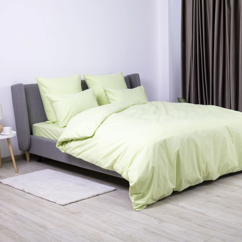 Комплект постільної білизни ТЕП Happy Sleep Leafy Luxe, ранфорс, євро