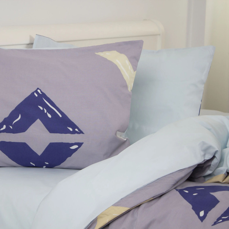 Двоспальний комплект постільної білизни ТЕП Happy Sleep, синій ранфорс
