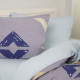 Двоспальний комплект постільної білизни ТЕП Happy Sleep, синій ранфорс