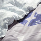 Двоспальний комплект постільної білизни ТЕП Happy Sleep, синій ранфорс