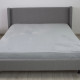 Велюрове простирадло з гумкою ТЕП VELOUR Айворі, 180х200 см