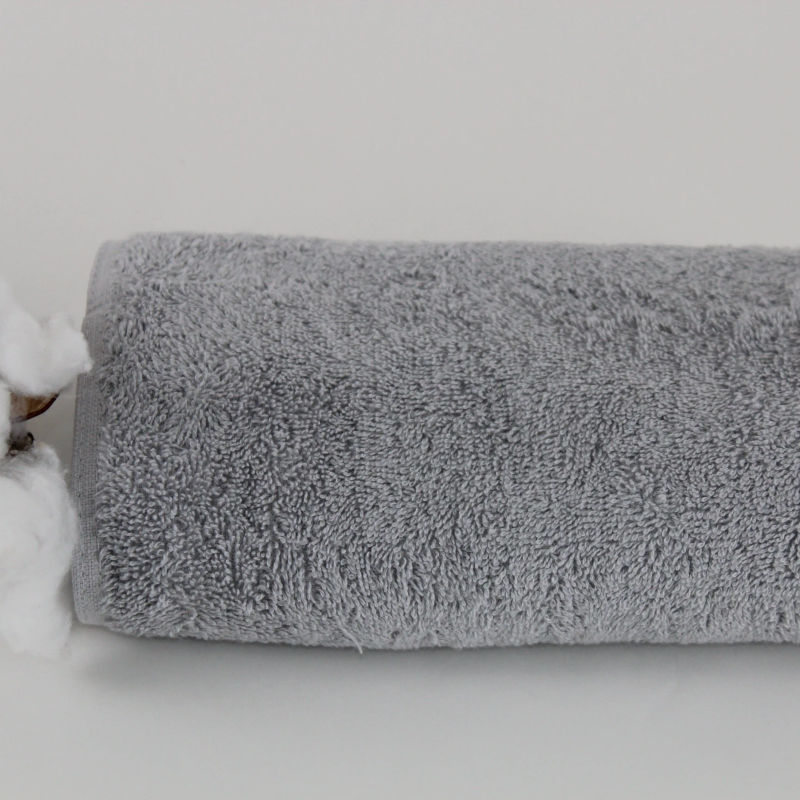 Рушник "Aurora" (450 г/м2) Light grey, 50x90