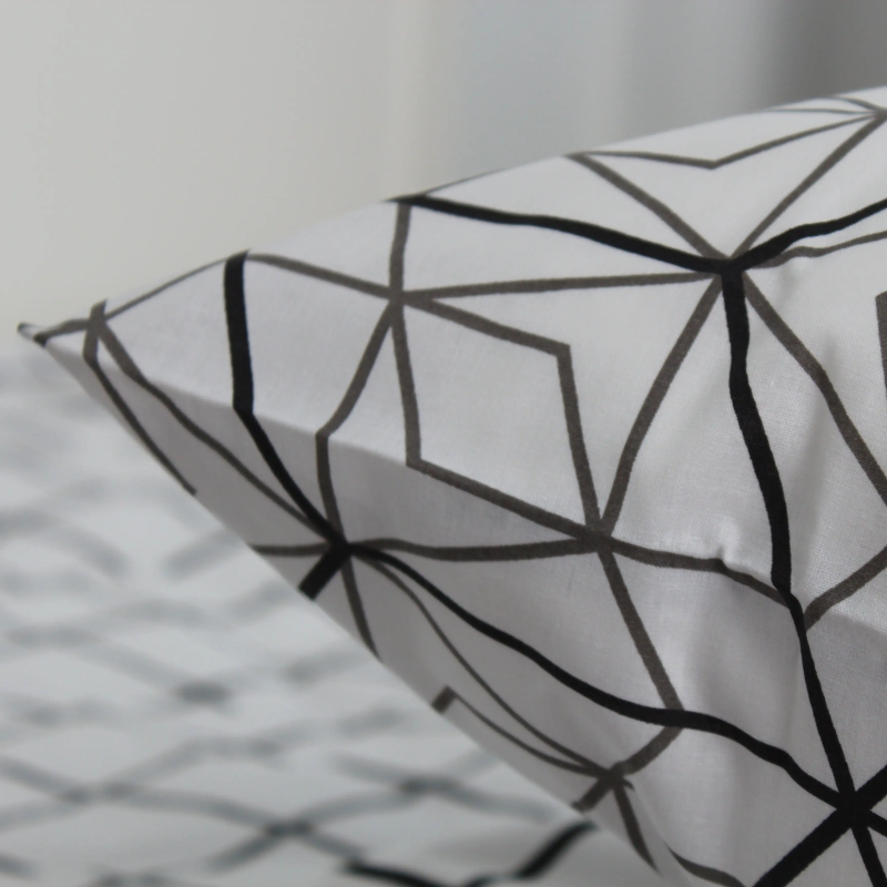 Комплект наволочок "ТЕП" скрутка Quadro Stars grey Rev, 50x70