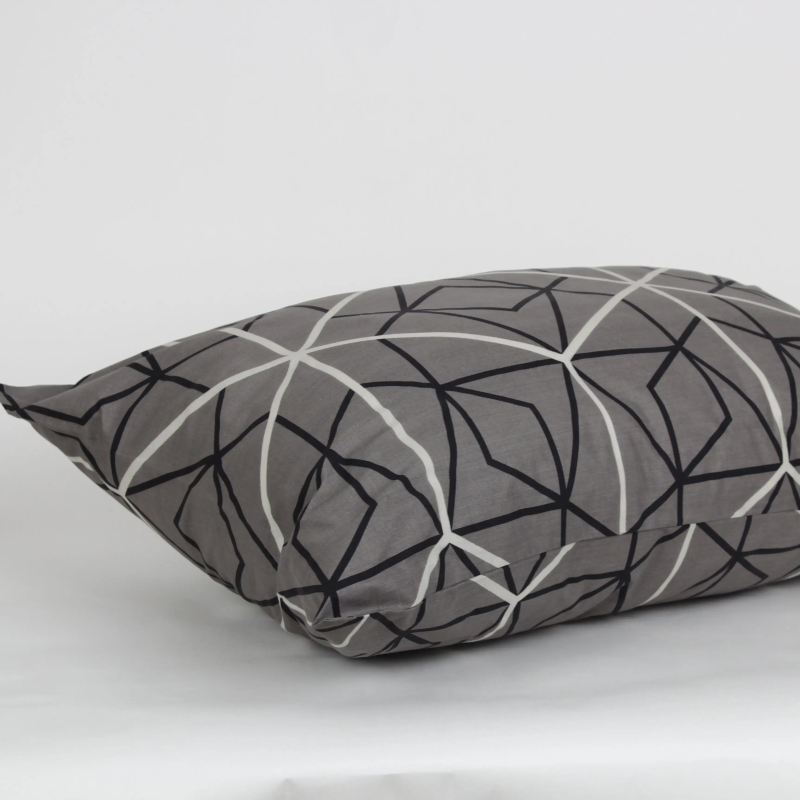 Комплект наволочок "ТЕП" скрутка Quadro Stars grey FR, 50x70