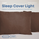 Подушка FRIENDLY "SLEEPCOVER LIGHT" Коричнева, 50x70