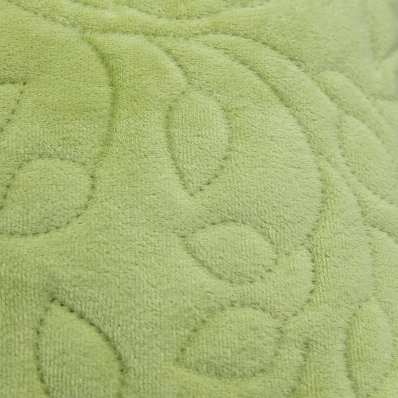 Подушка декоративна "VELOUR" Салатова, 40x40