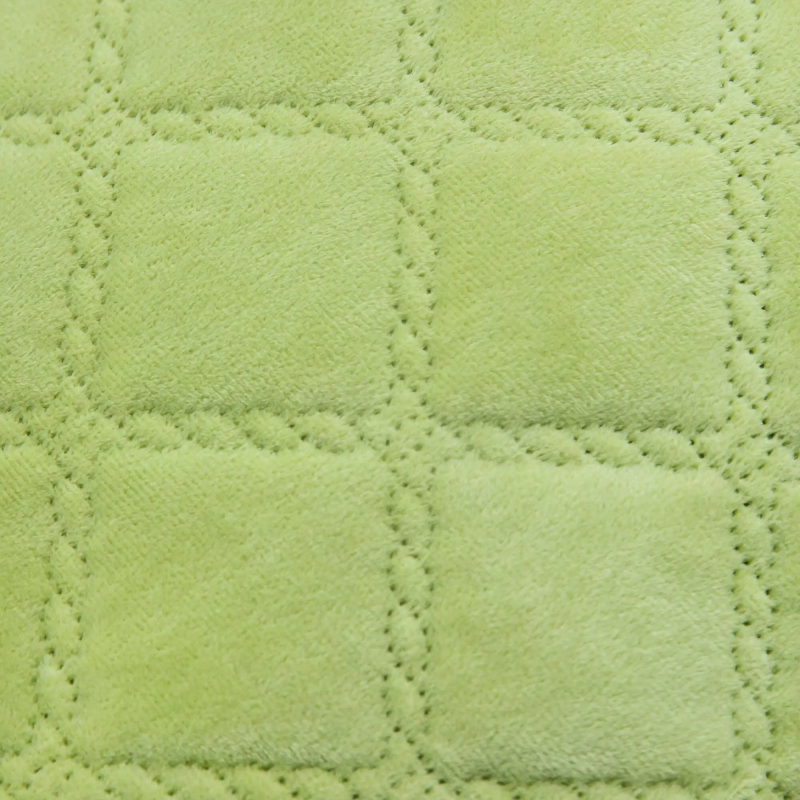 Подушка декоративна "VELOUR" Салатова, 40x40