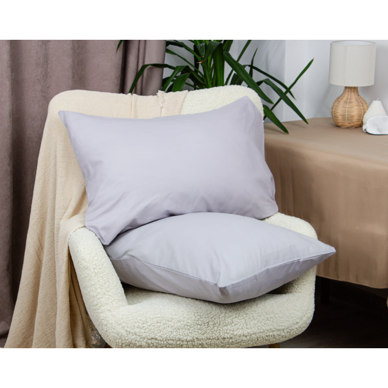 Комплект наволочок "ТЕП" скрутка Grey, 70x70