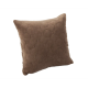 Подушка декоративна "VELOUR" Коричнева, 45x45
