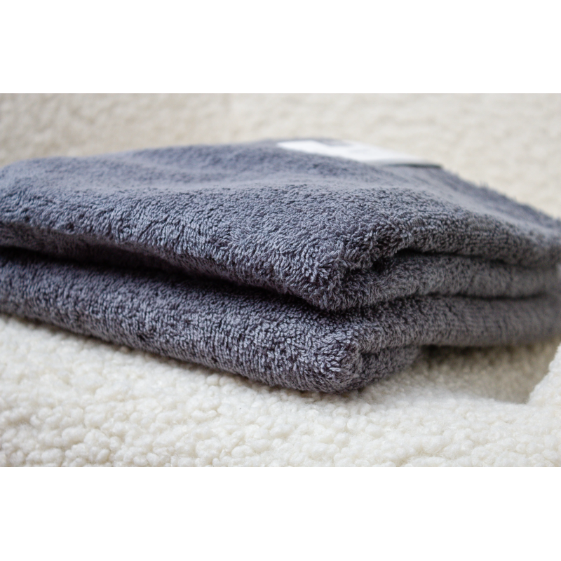 Рушник "Aurora" (450 г/м2) Dark grey, 70x140