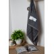 Рушник "Aurora" (450 г/м2) Dark grey, 70x140