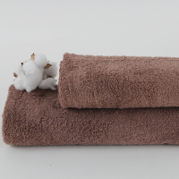 Рушник "Aurora" (450 г/м2) Milk chocolate, 70x140