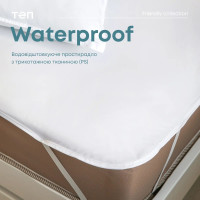 Водонепроникне простирадло "WATERPROOF" Р.S., 160x200