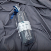 Простирадло "НАТХНЕННЯ" з резинкою Графіт, 120x200